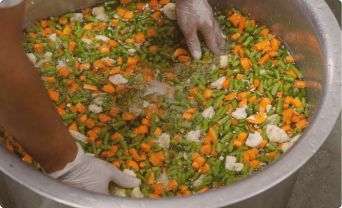 Samya India sourcing fresh produce directly from local farmers